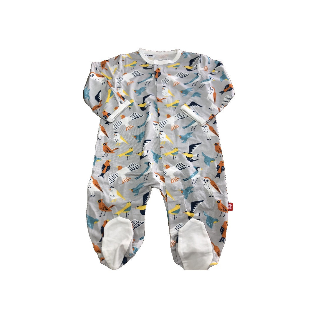 Magnetic Me Boys Grey | animals Pajamas Size: 0-3 months Grey | animals