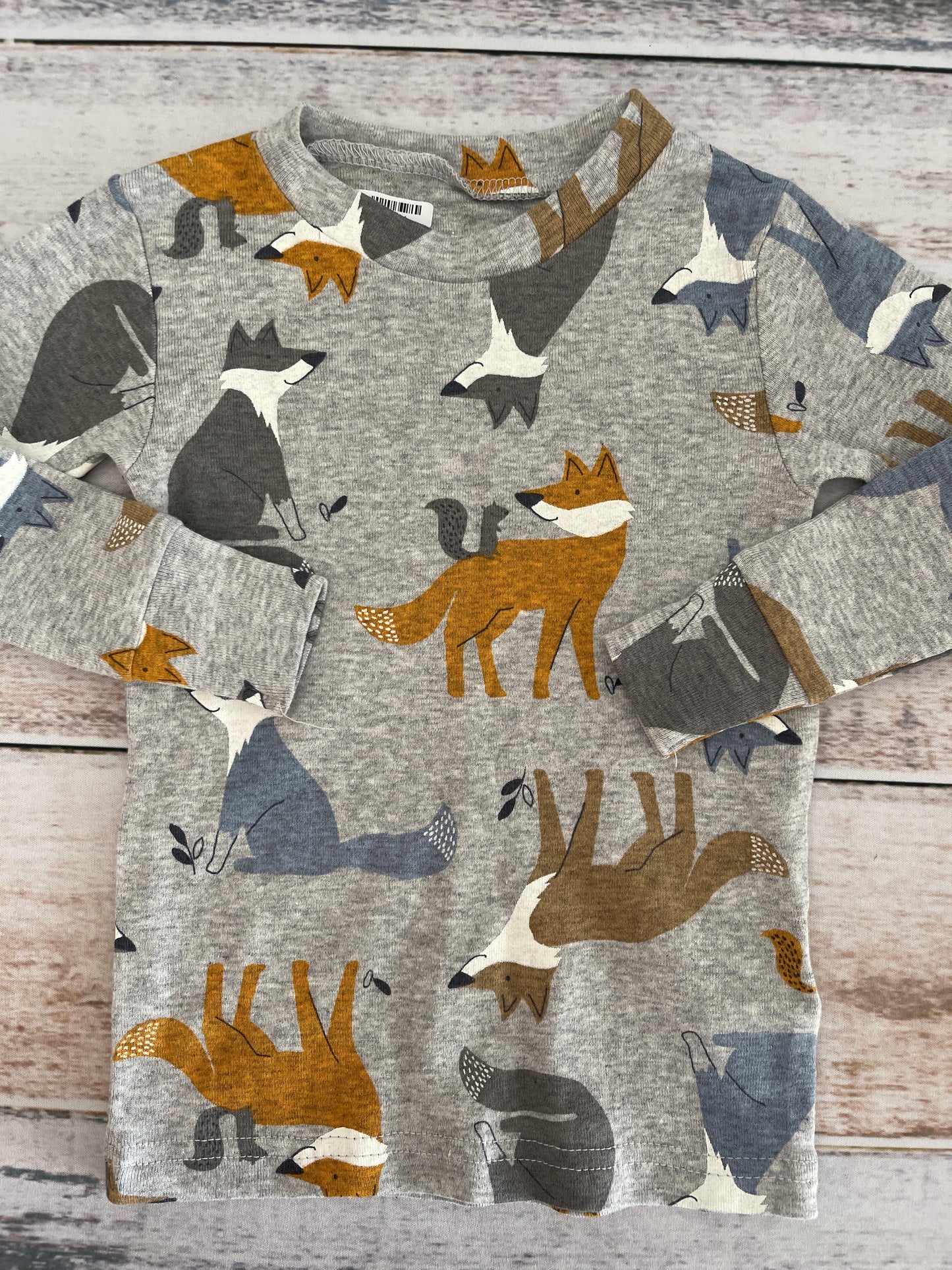 Carters Boys Grey | animals Pajamas Size: 18 months Grey | animals