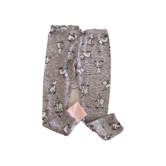 Laura Ashley Girls Grey | animals Pajamas Size: 3T Grey | animals