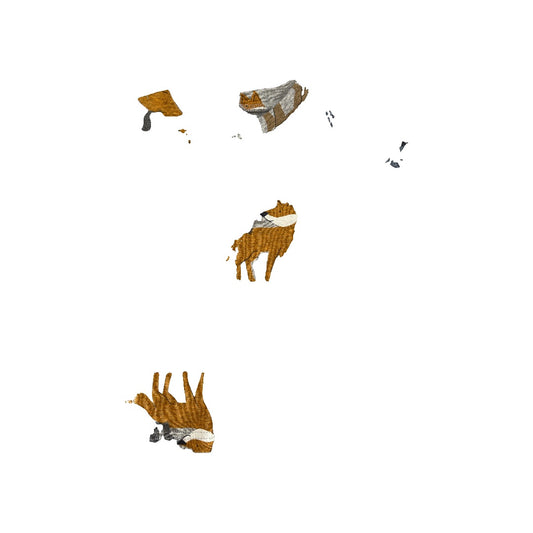 Carters Boys Grey | animals Pajamas Size: 18 months Grey | animals