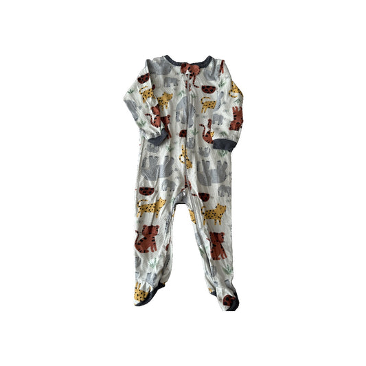 Gerber Boys Grey | animals Pajamas Size: 6-9 months Grey | animals