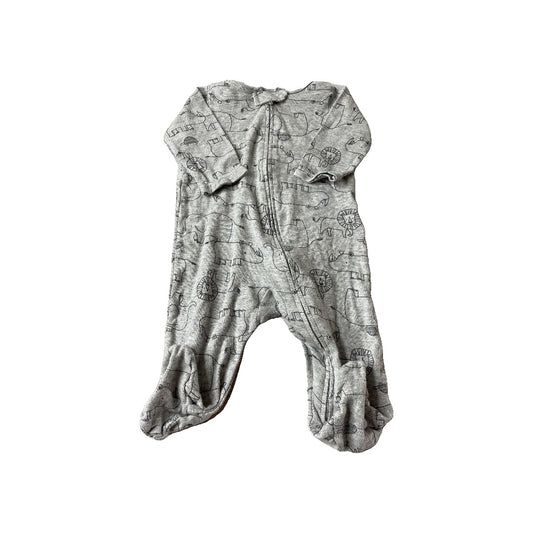 Carters Boys Grey | animals Pajamas Size: 6 months Grey | animals