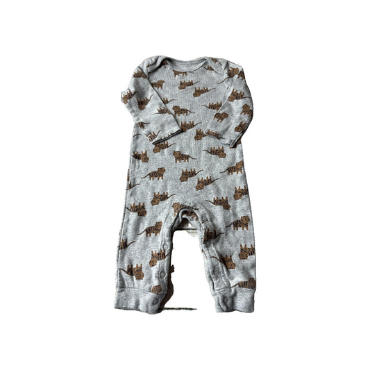Carters Boys Grey | animals Pajamas Size: 6 months Grey | animals
