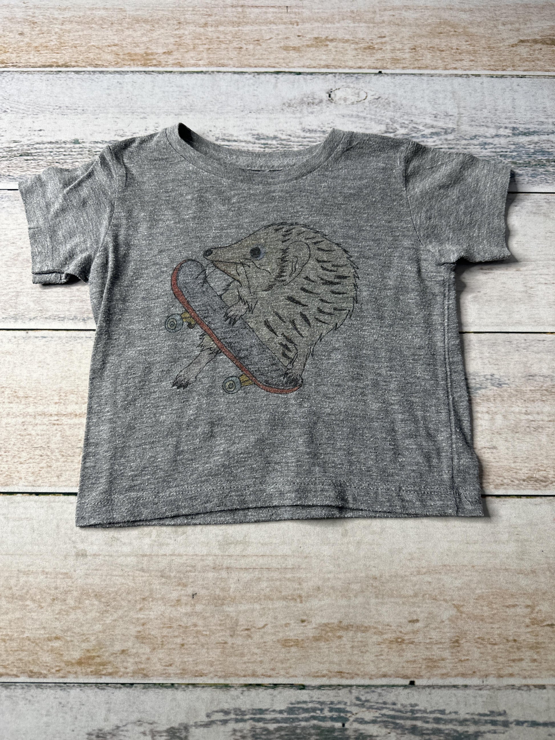 Unisex Grey | animals T-Shirt Size: 12-18 months Grey | animals