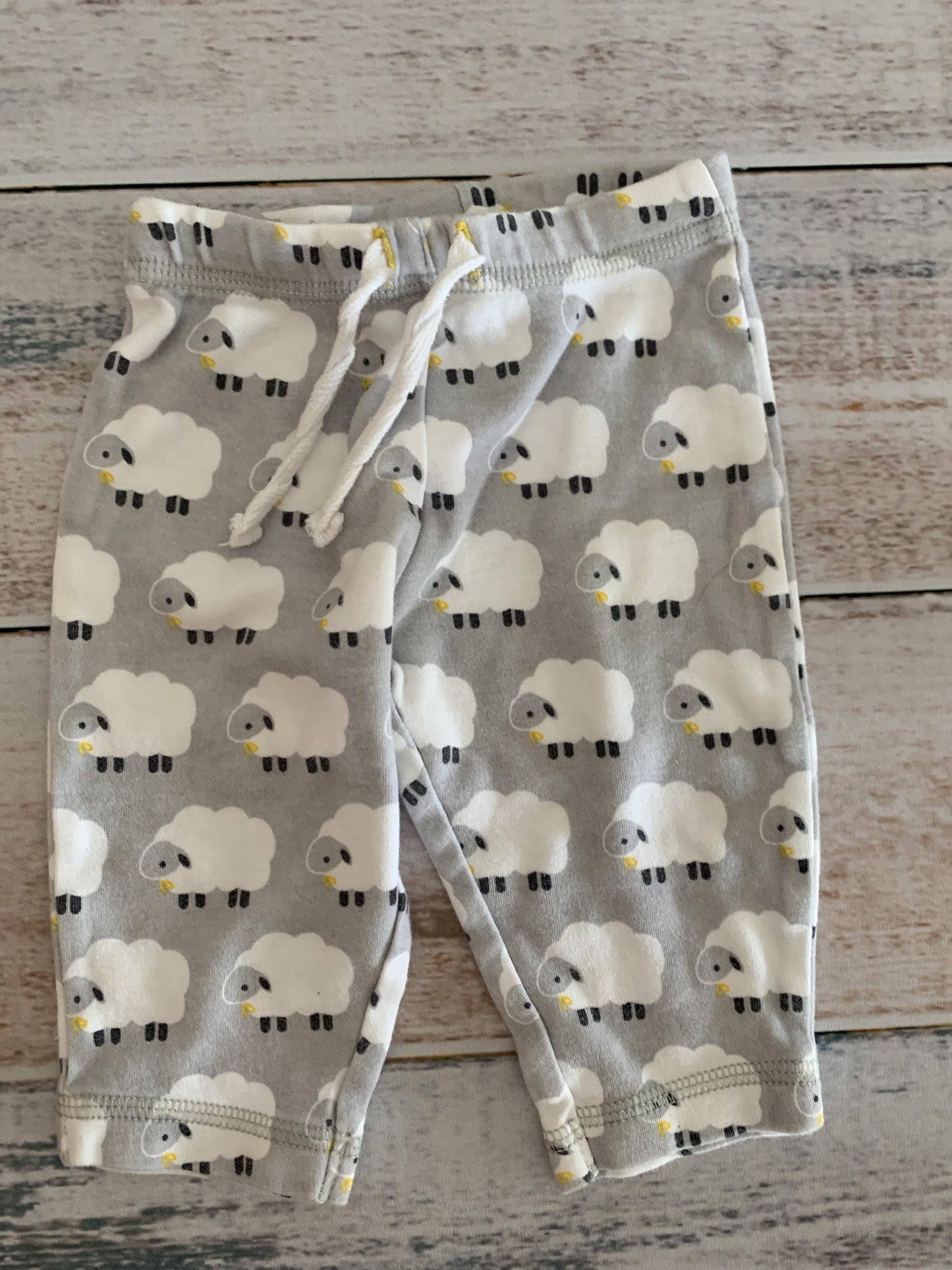 John Lewis Baby Boys Grey | animals Pants Size: 0-3 months Grey | animals