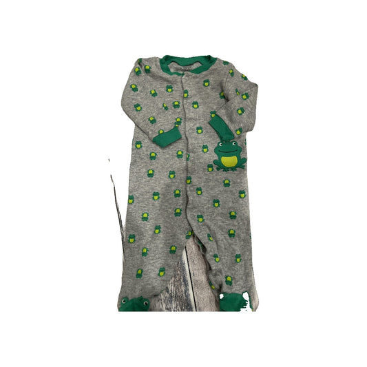 Boys Grey | Army Green Pajamas Size: 9 months Grey | Army Green