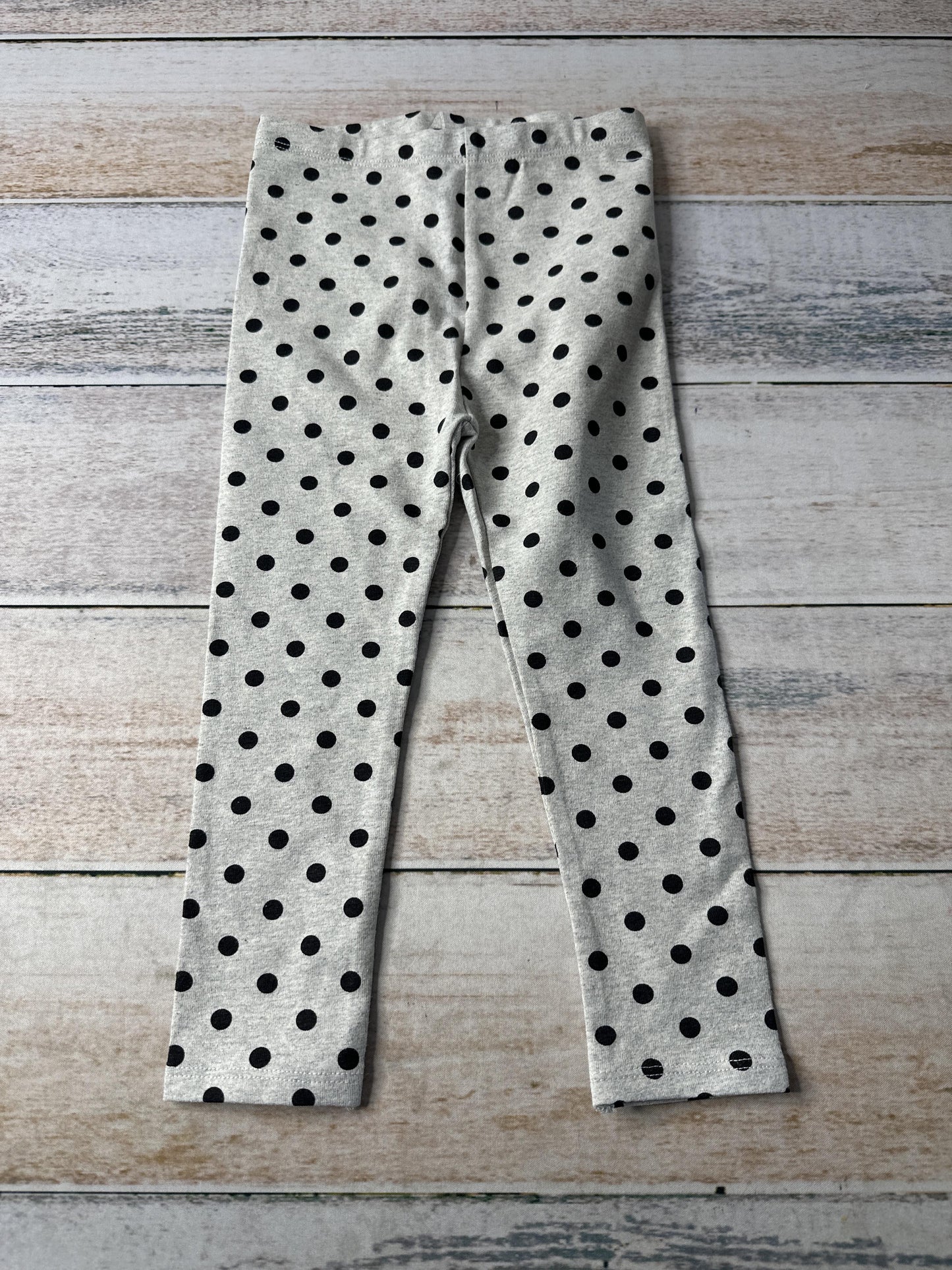 Mighty Goods Girls Grey | Black | Dots Pants Size: 2T Grey | Black | Dots