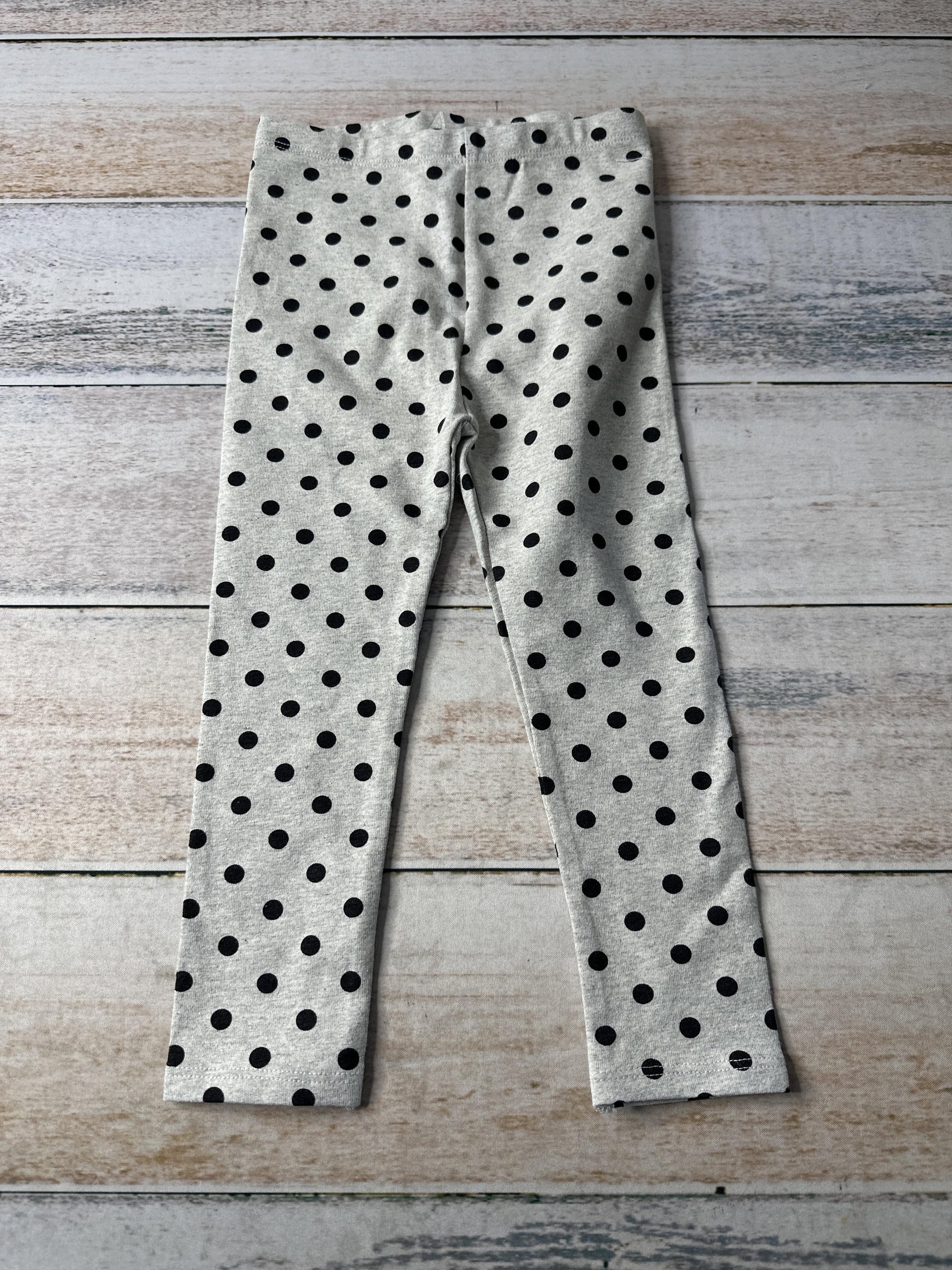 Mighty Goods Girls Grey | Black | Dots Pants Size: 2T Grey | Black | Dots