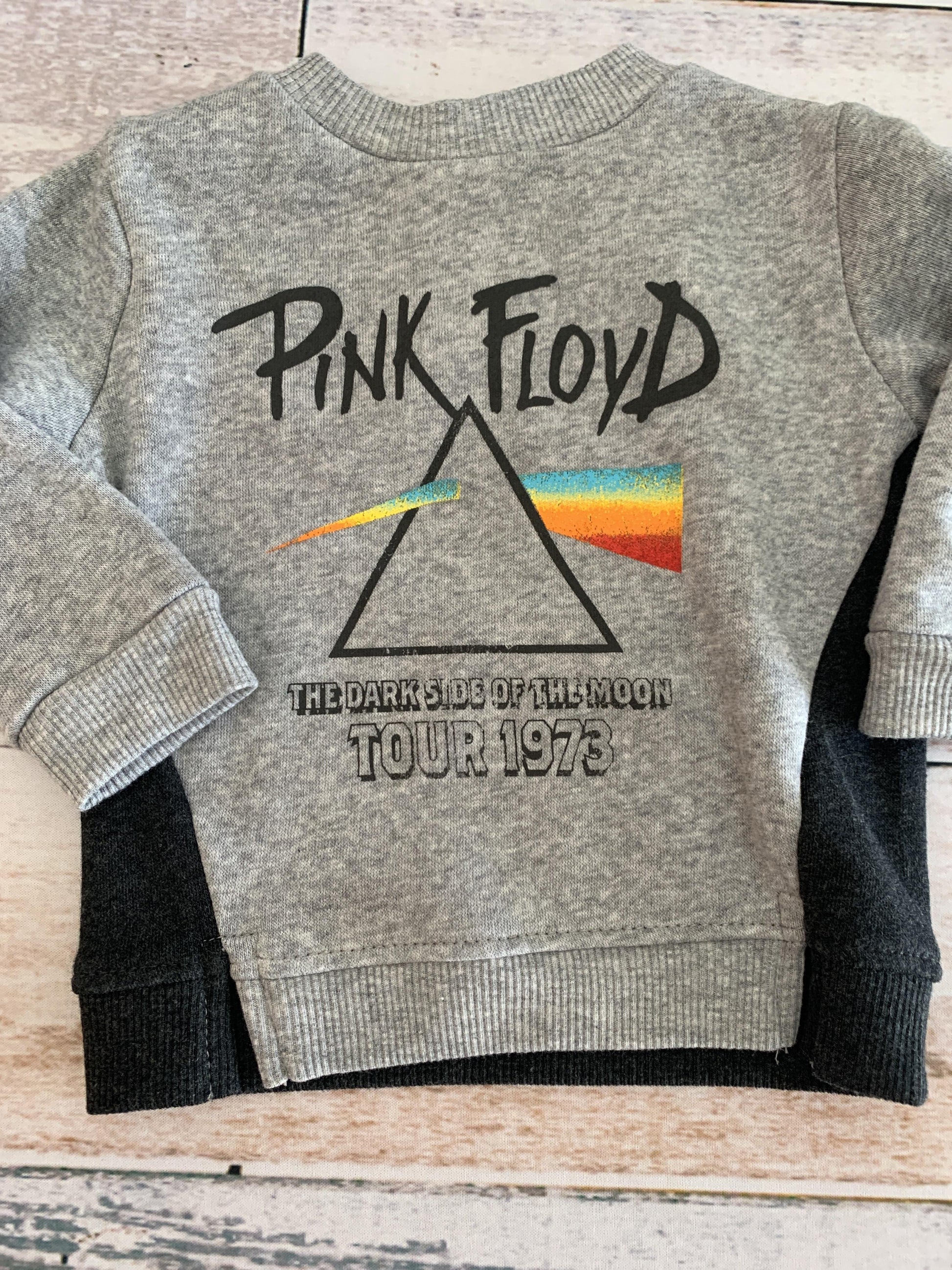 Pink Floyd Boys Grey | Black | Graphic Sweatshirt Size: 6-9 months Grey | Black | Graphic