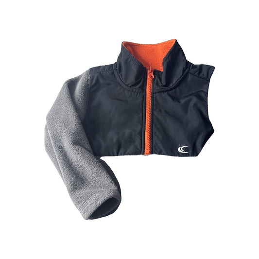 Carters Boys Grey | Black | orange Sweater Size: 24 months Grey | Black | orange