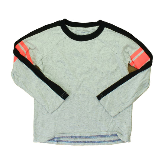 Rockets Of Awesome Boys Grey | Black | Pink Long Sleeve T-Shirt Size: 4-5T