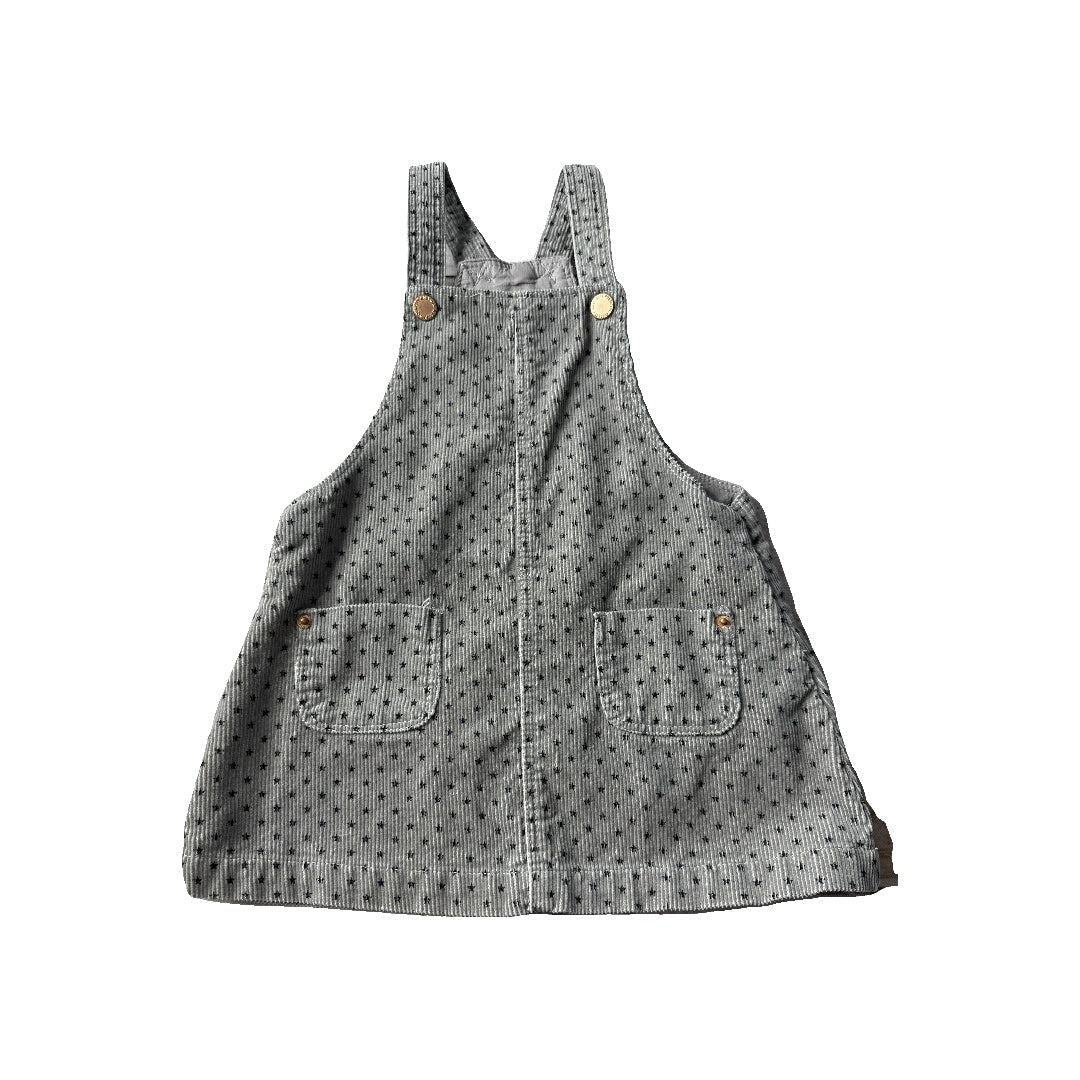 Zara Girls Grey | Black | Stars Dress Size: 18-24 months Grey | Black | Stars