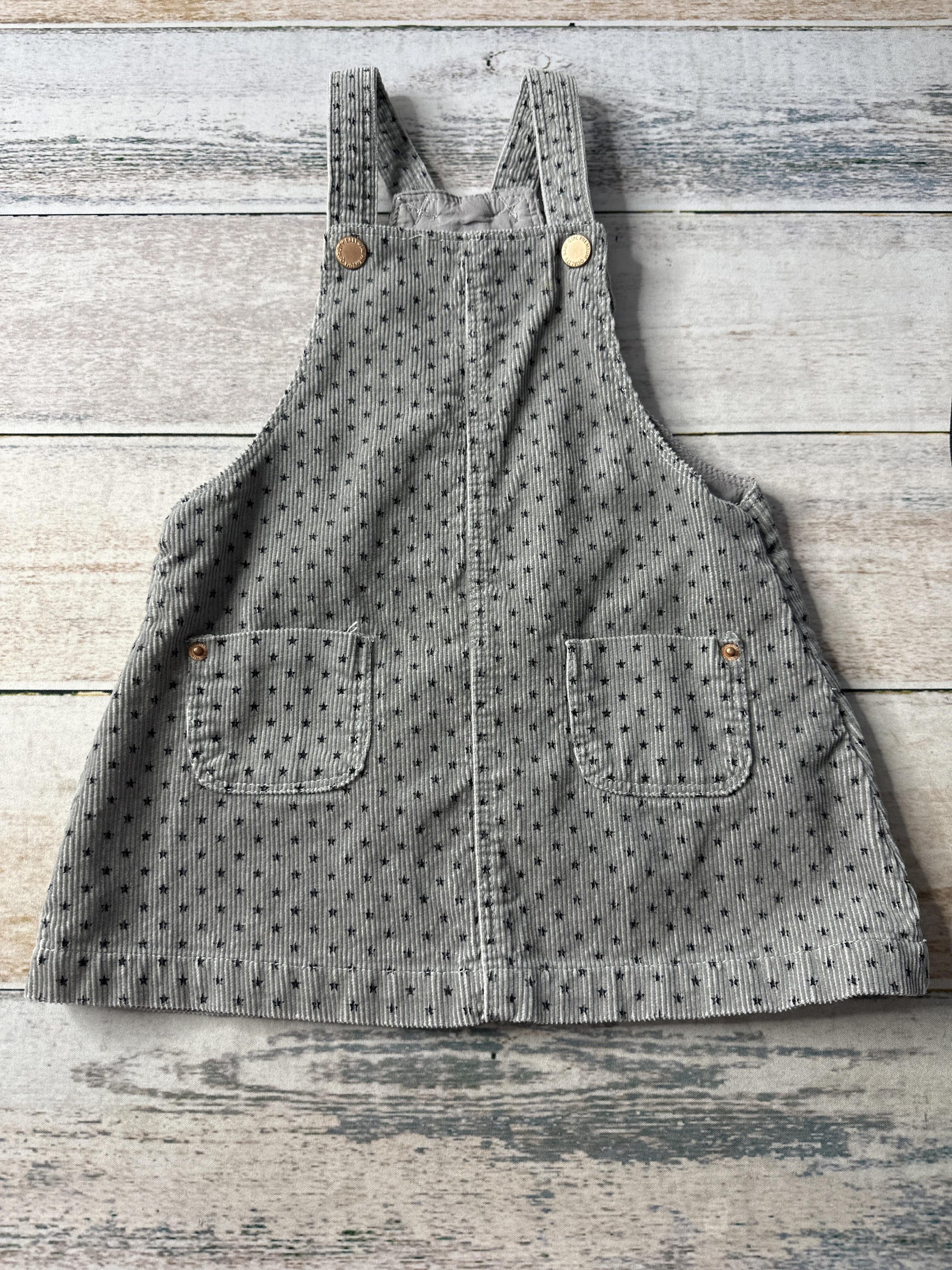 Zara Girls Grey | Black | Stars Dress Size: 18-24 months Grey | Black | Stars