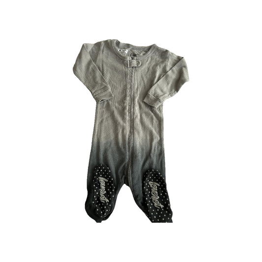 Leveret Boys Grey | Black | Tie Dye Pajamas Size: 6-12 months Grey | Black | Tie Dye