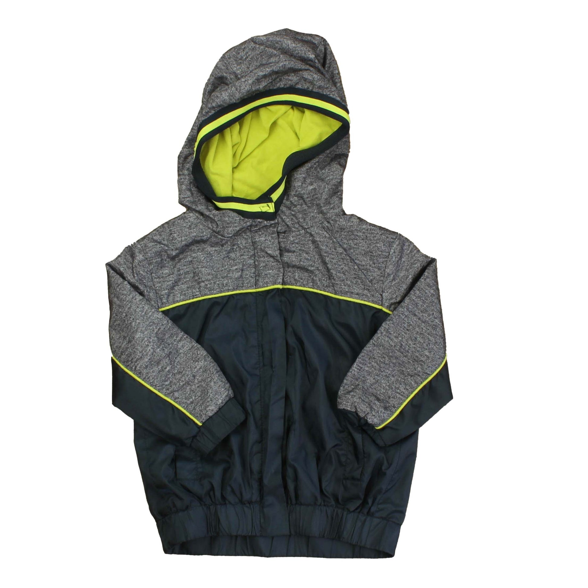 Rorie Whelan Boys Grey | Black | Yellow Jacket Size: 12 Months Grey | Black | Yellow