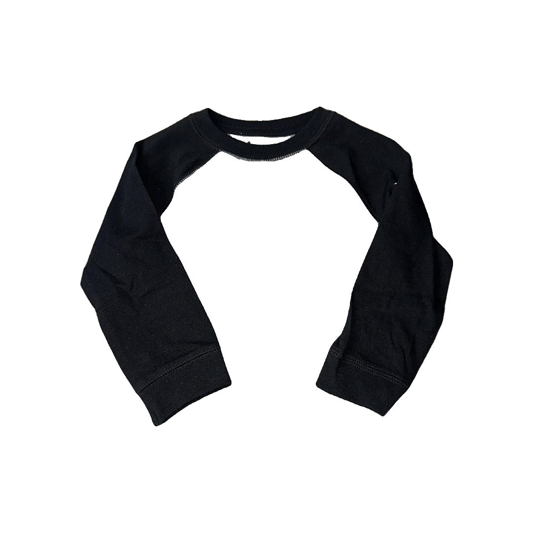 Cat & Jack Boys Grey | Black Long Sleeve Shirt Size: 18 months Grey | Black