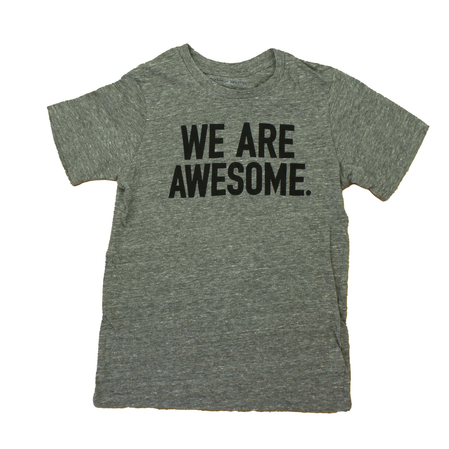 Rockets Of Awesome Boys Grey | Black T-Shirt Size: 14 Years