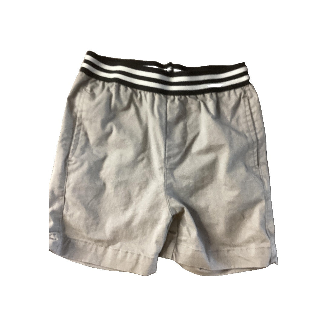 Kidpik Unisex Grey | Black Shorts Size: 2T Grey | Black