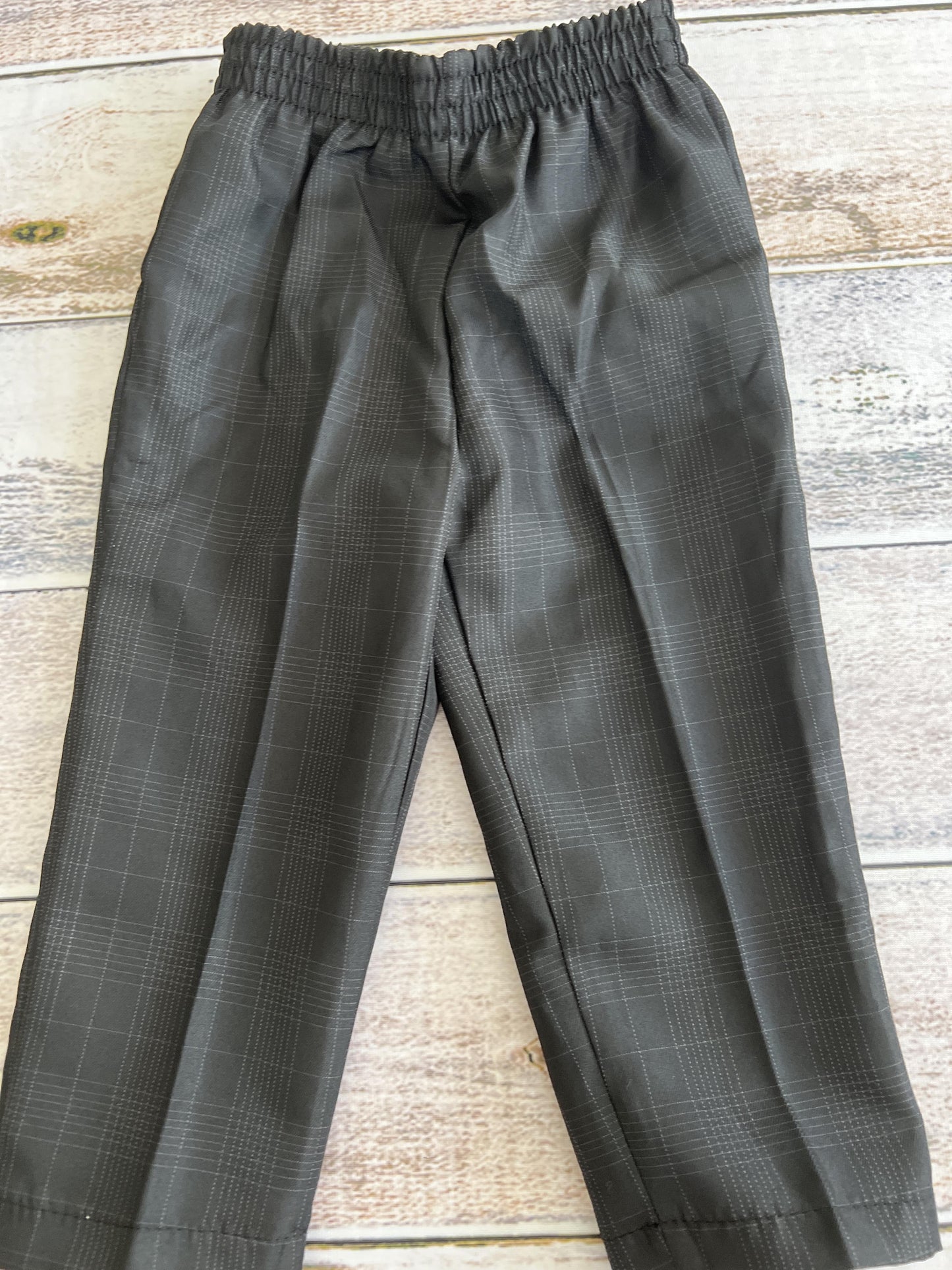 Andrew Fezza Boys Grey | Black Pants Size: 2T Grey | Black