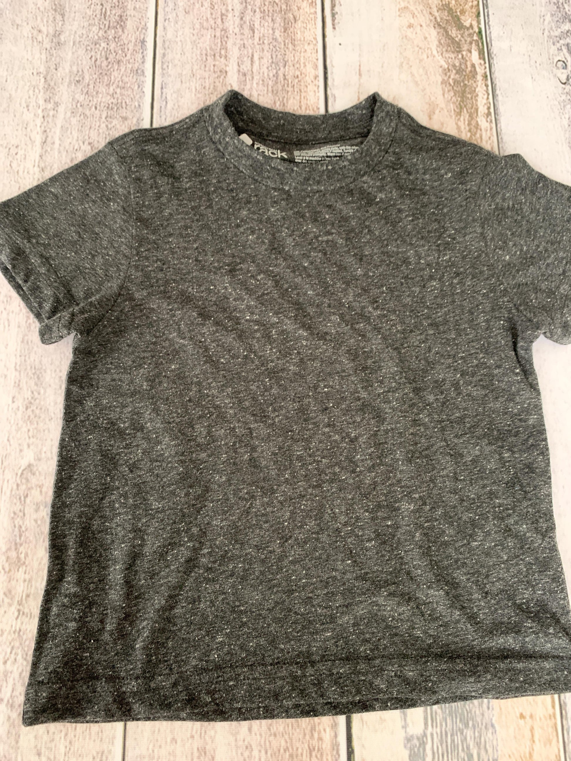 Nordstrom Boys Grey | Black T-Shirt Size: 2T Grey | Black