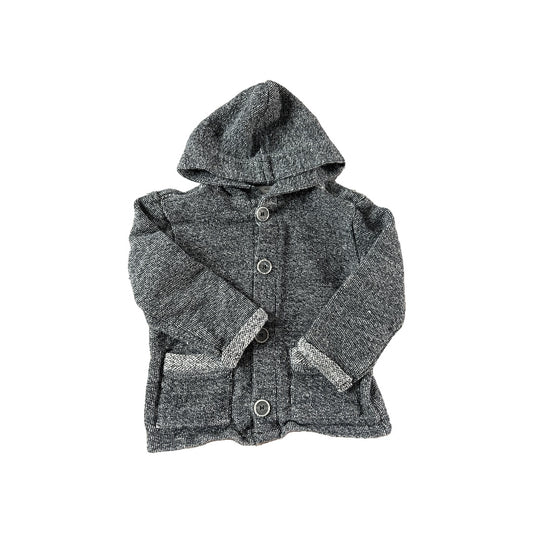 Zara Unisex Grey | Black Sweater Size: 3T Grey | Black