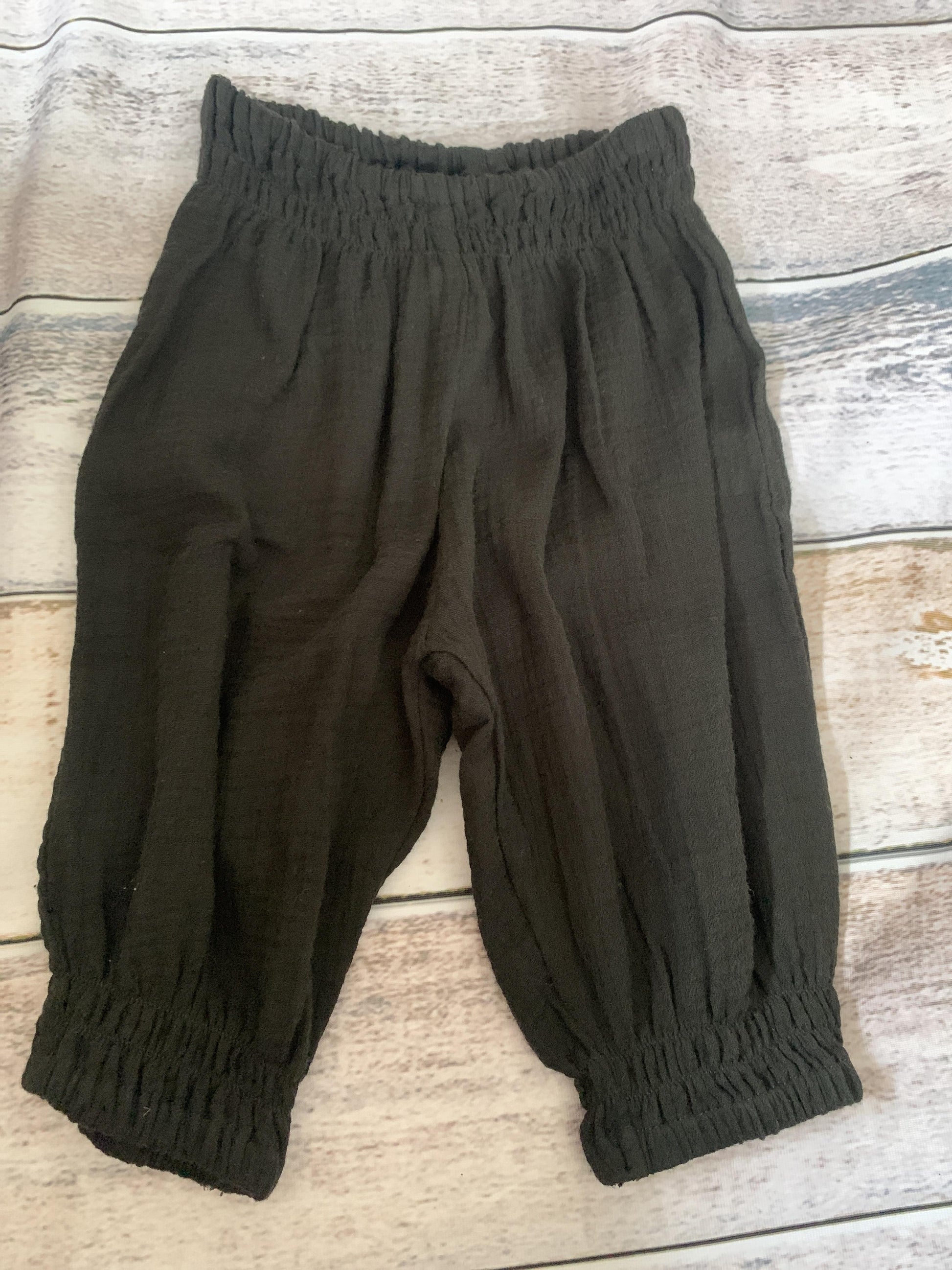 Children Of The Tribe Unisex Grey | Black Pants Size: 12-24 months Grey | Black