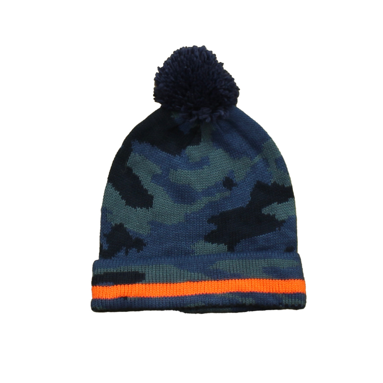 Rockets Of Awesome Boys Grey | Blue | Camo Winter Hat Size: 4-5T