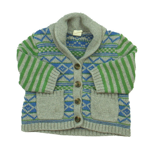 Tucker + Tate Boys Grey | Blue | Green Cardigan Size: 3 Months Grey | Blue | Green