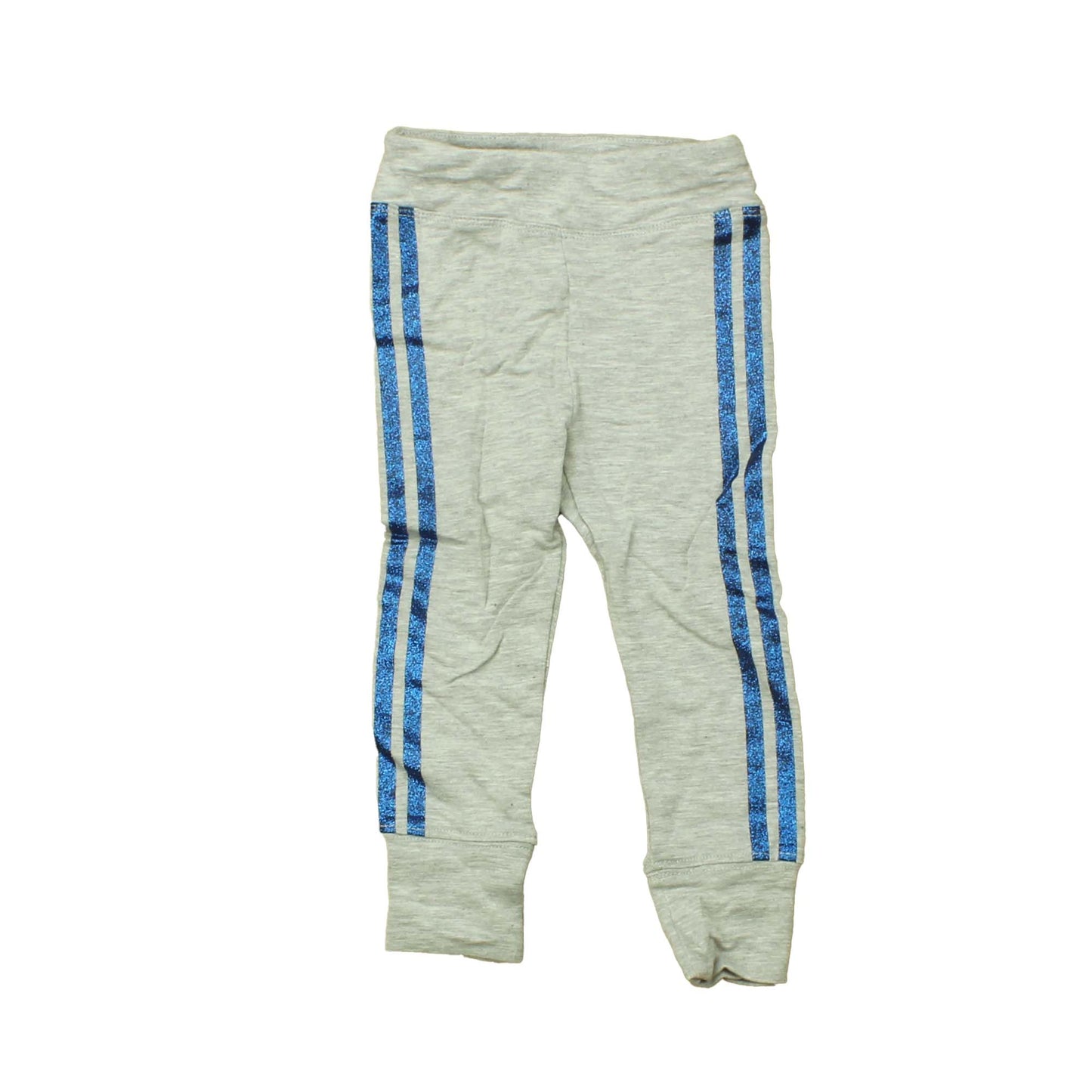 Rockets Of Awesome Girls Grey | Blue | Metallic Leggings Size: 2T Grey | Blue | Metallic