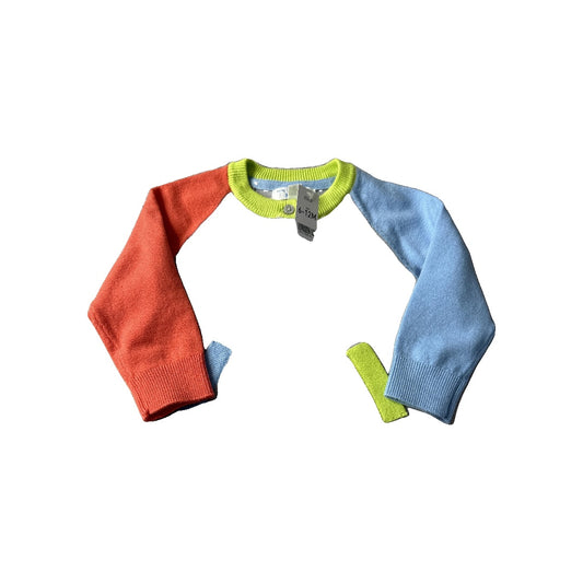 Rockets of Awesome Unisex Grey | Blue | orange | green Sweater Size: 6-12 months Grey | Blue | orange | green