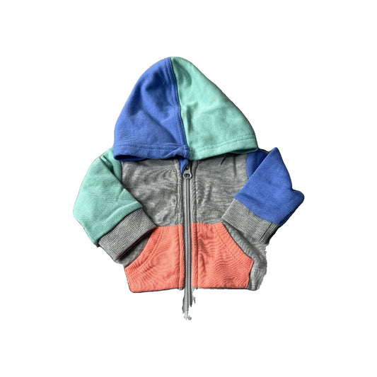 Rockets of Awesome Unisex Grey | Blue | orange | Teal Sweater Size: 0-3 months Grey | Blue | orange | Teal