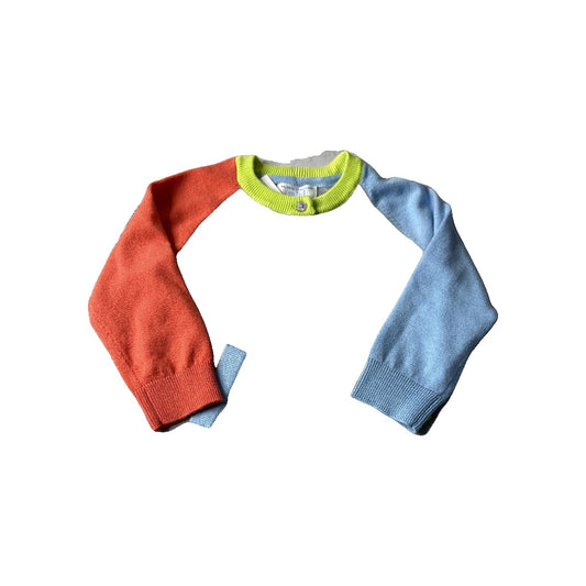 Rockets of Awesome Unisex Grey | Blue | orange Sweater Size: 18-24 months Grey | Blue | orange