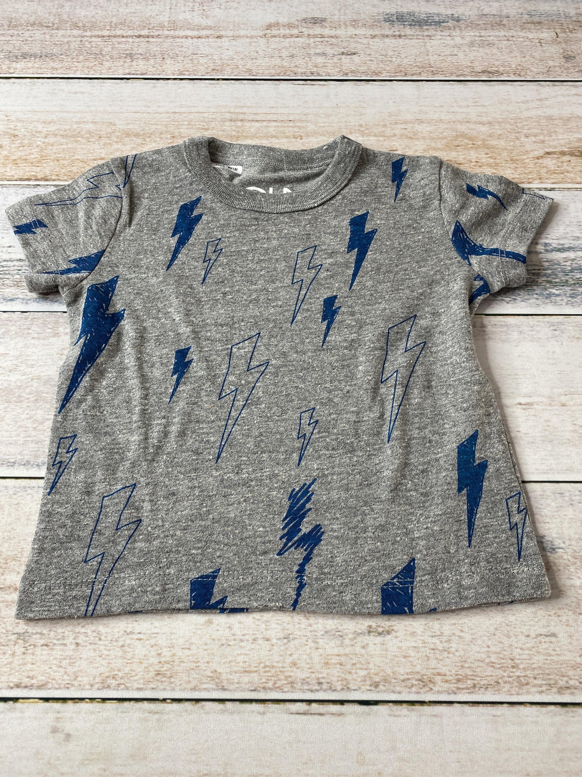 Chaser Unisex Grey | Blue T-Shirt Size: 2T Grey | Blue