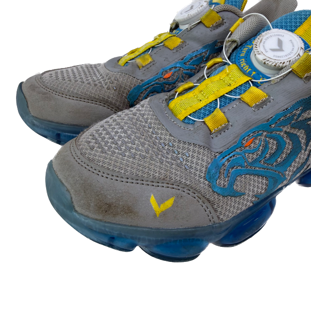 Vitike Unisex Grey | Blue Sneakers Size: youth 2.5-3 Grey | Blue
