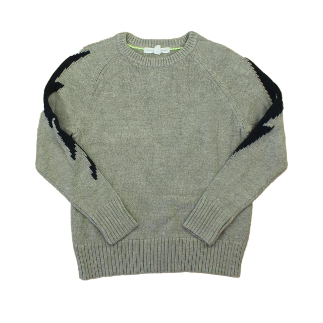 Rockets Of Awesome Boys Grey | Blue Sweater Size: 4-5T