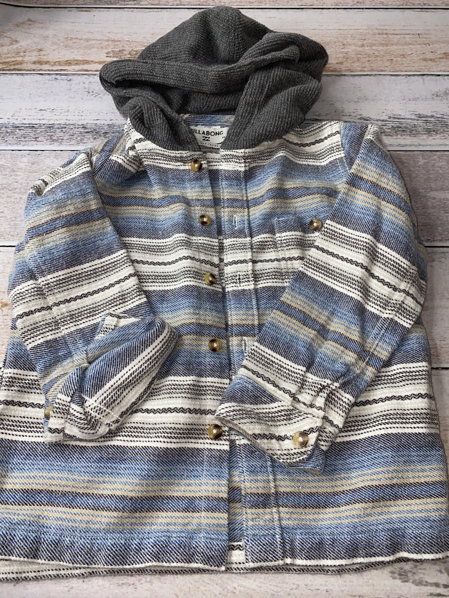 Billabong Boys Grey | Blue Sweatshirt Size: 4T Grey | Blue