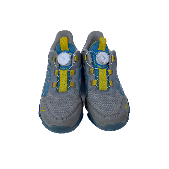 Vitike Unisex Grey | Blue Sneakers Size: youth 2.5-3 Grey | Blue