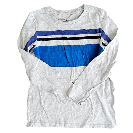 Rockets Of Awesome Boys Grey | Blue Long Sleeve T-Shirt Size: 8 Years Grey | Blue