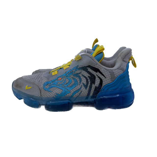 Vitike Unisex Grey | Blue Sneakers Size: youth 2.5-3 Grey | Blue