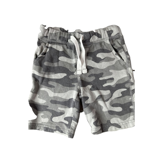 Carters Boys Grey | Camo Shorts Size: 4-5 Years Grey | Camo
