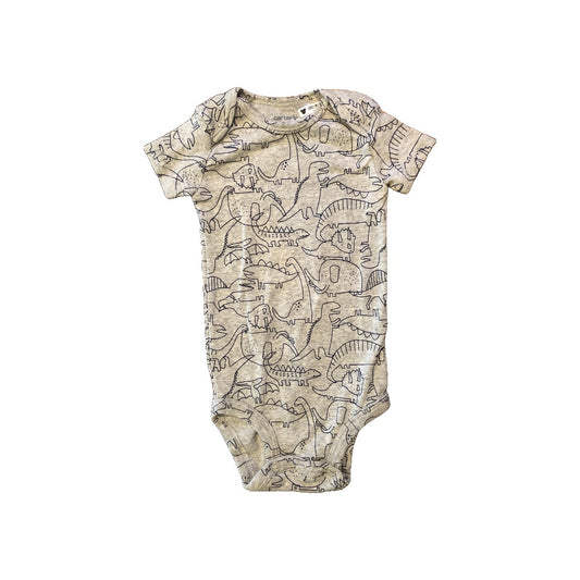 Carters Boys Grey | Dinosaur Onesie Size: 9 months Grey | Dinosaur