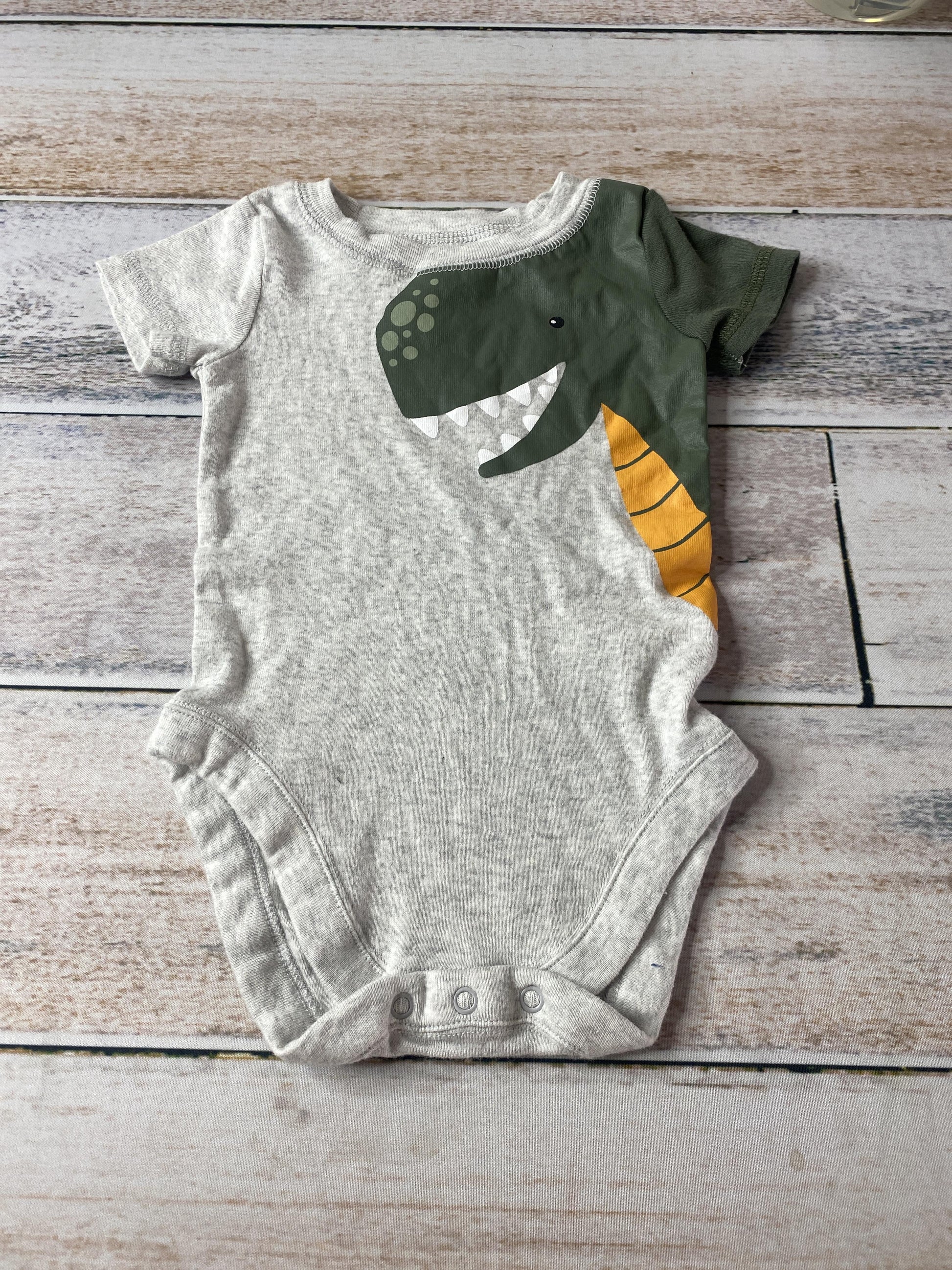 Bundles Boys Grey | Dinosaur Onesie Size: 9-12 Months Grey | Dinosaur