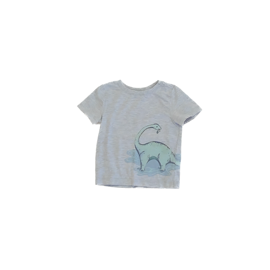 Tommy Bahama Boys Grey Dinosaur T-Shirt Size: 12 Months Grey Dinosaur