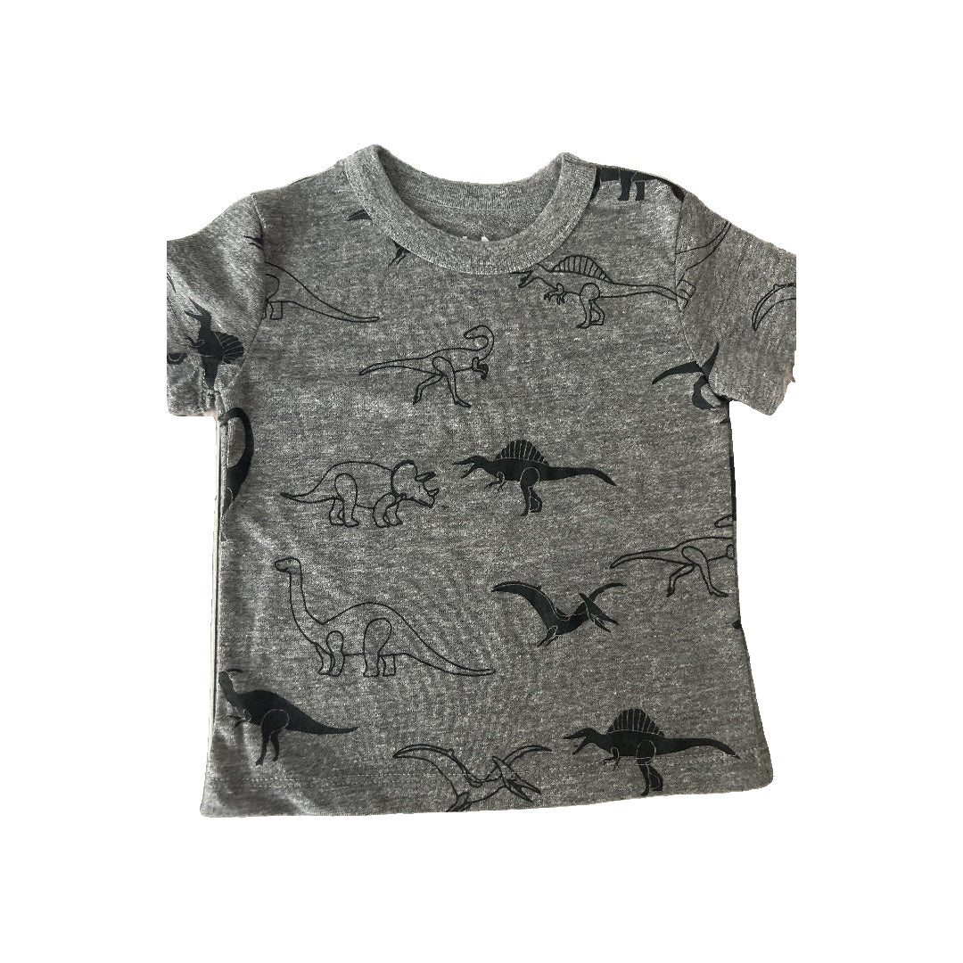 Chaser Boys Grey | Dinosaur T-Shirt Size: 2T Grey | Dinosaur