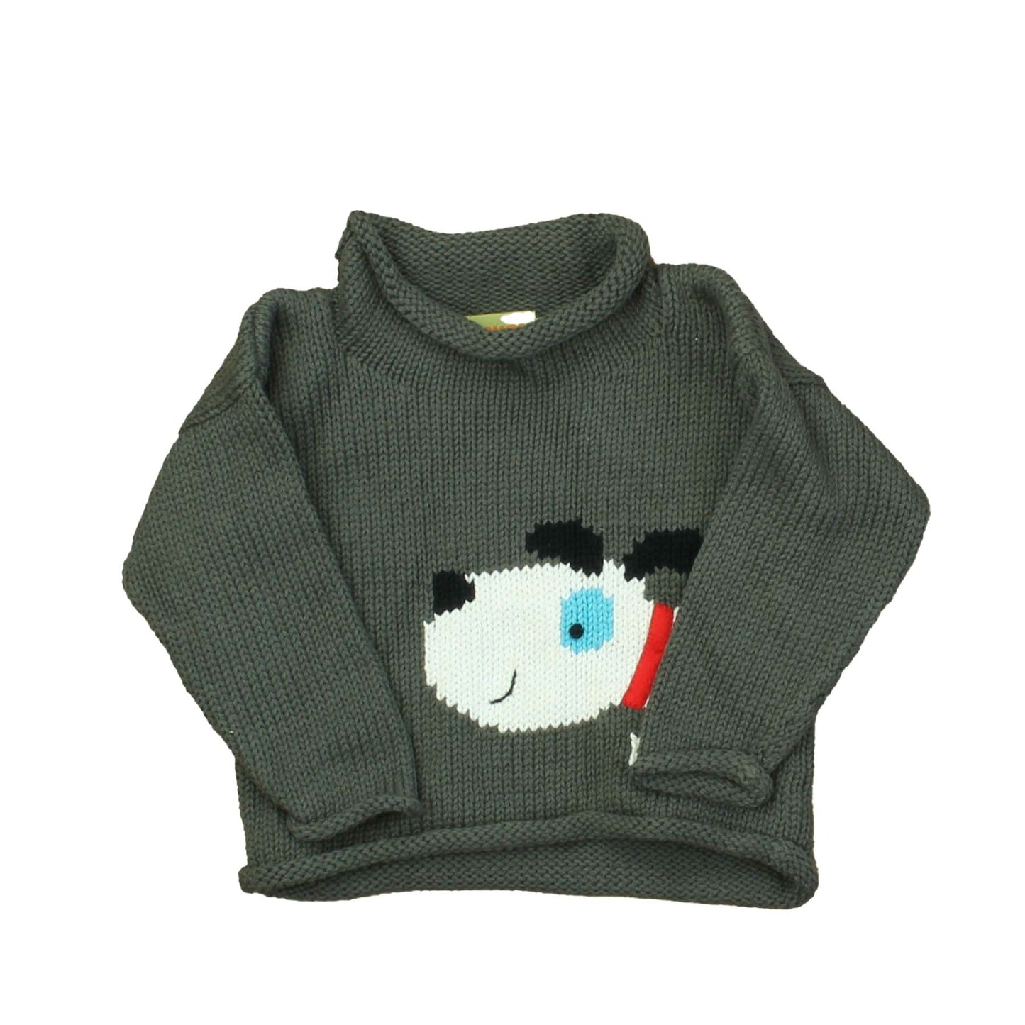 Clauce Boys Grey | Dog Sweater Size: 12 Months Grey | Dog
