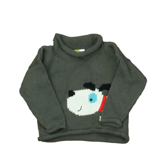 Clauce Boys Grey | Dog Sweater Size: 12 Months Grey | Dog