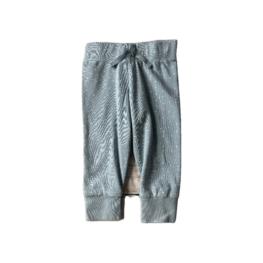 Colored Organics Unisex Grey | Dots Pants Size: 6-12 months Grey | Dots