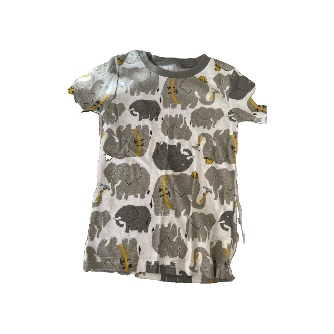Carters Boys Grey | Elephant Pajamas Size: 4T Grey | Elephant