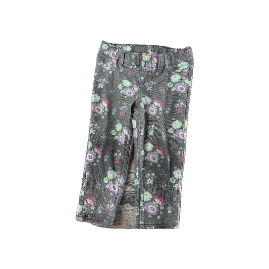 Circo Girls Grey | Flowers Pants Size: 18 months Grey | Flowers