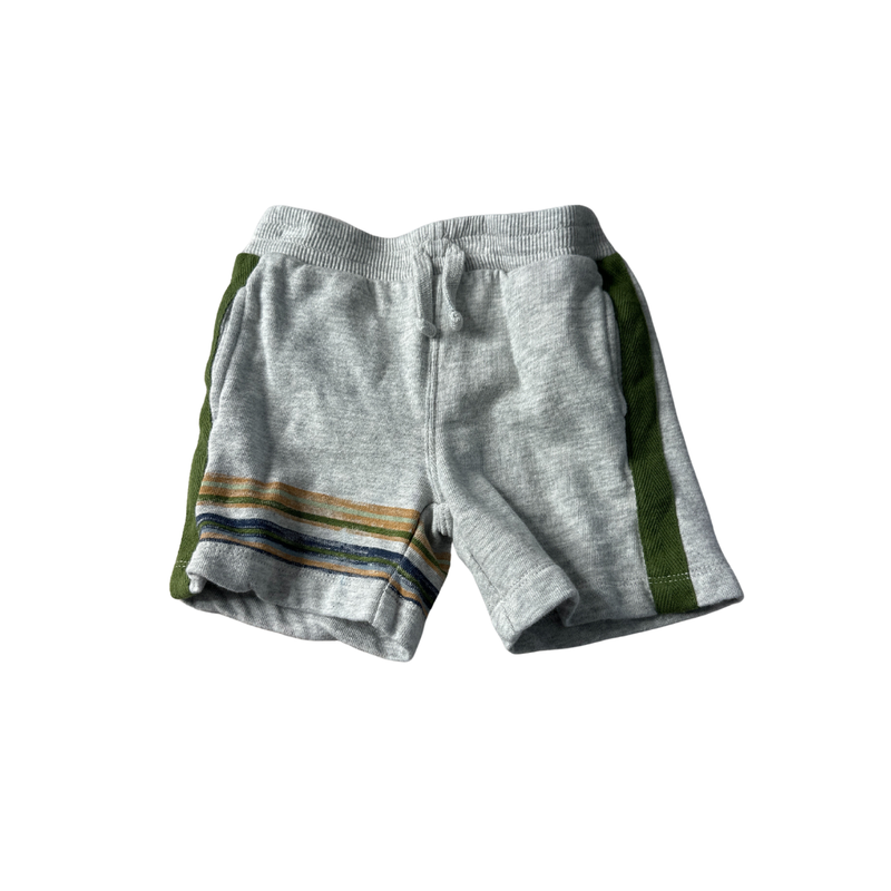 Splendid Boys Grey | Forest Green Shorts Size: 12-18 months Grey | Forest Green
